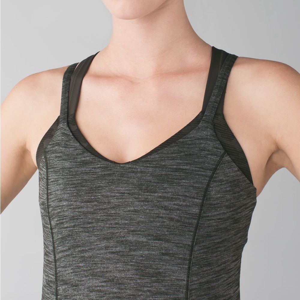 lululemon athletica Black Strappy Tank Top - Picture 2 of 11